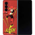 DC Comics The Flash Classic Action Pose Art Galaxy Z Fold4 5G Skin